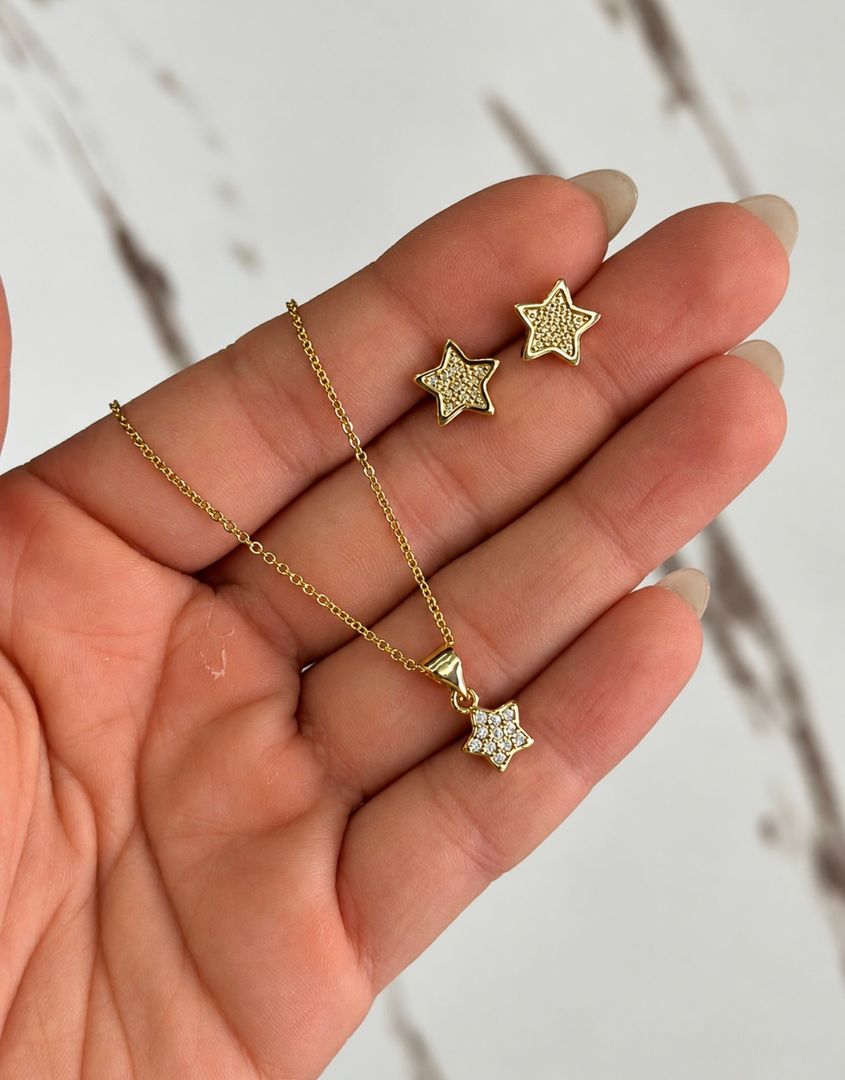 Cadena set topo estrella