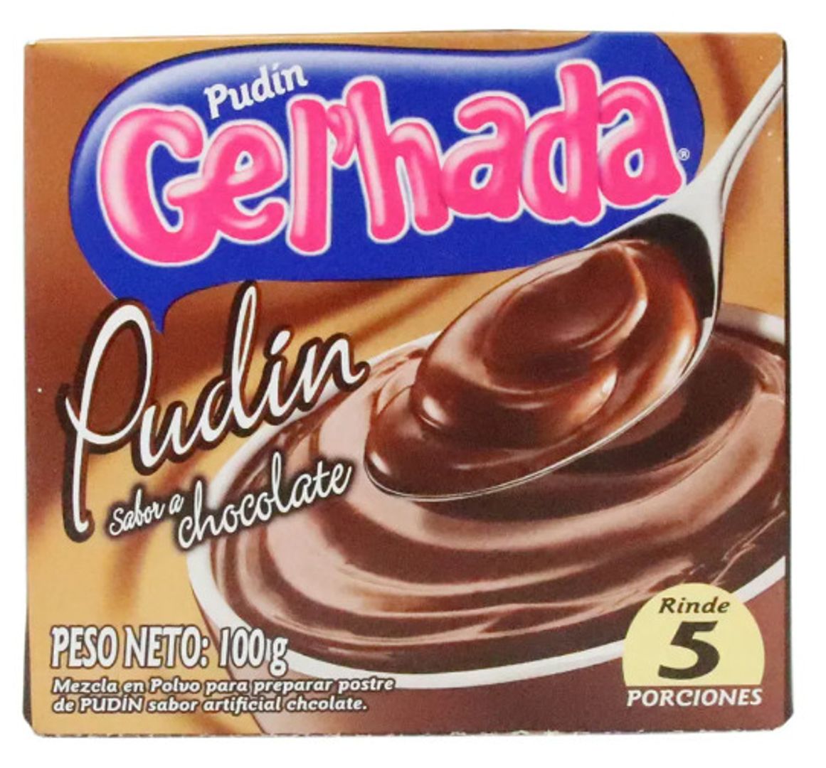 PUDIN CHOCOLATE*100G GELÏHADA