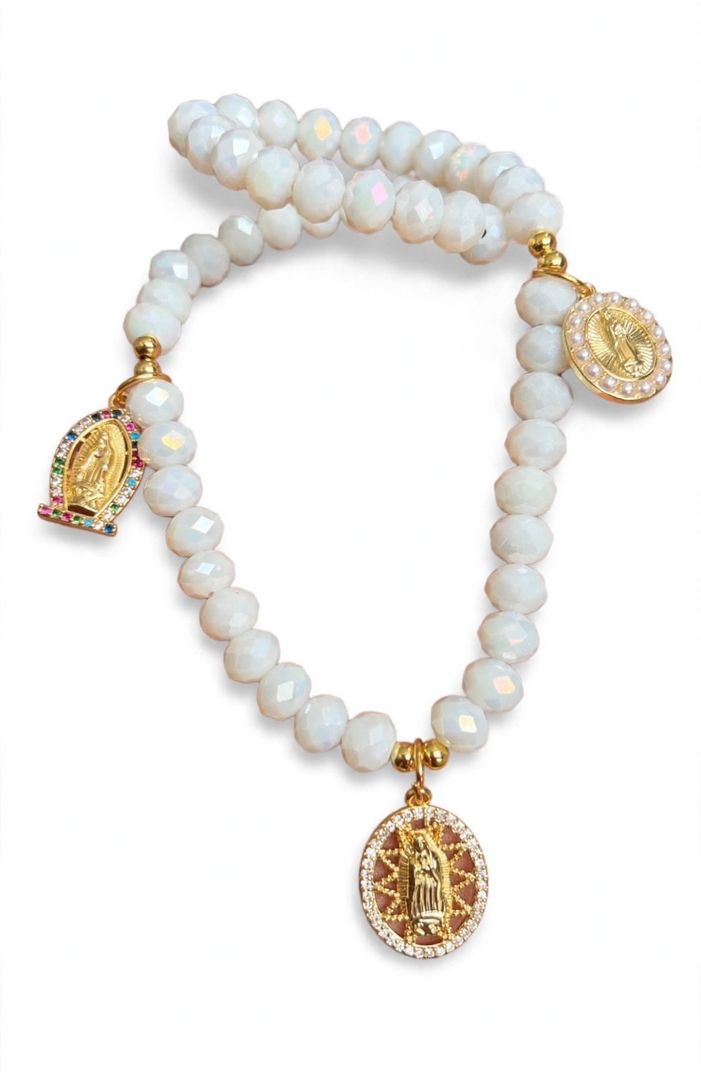 Denario Pulsera blanco
