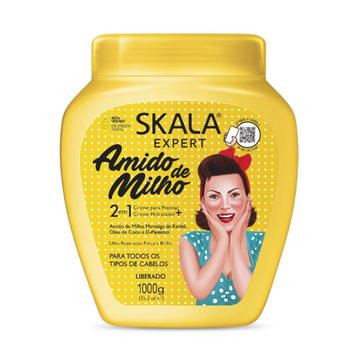 Imagen del producto CREMA PARA PEINAR 2 EN 1 AMIDO DE MILHO SKALA