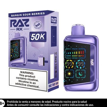 Imagen del producto Raz Bangin Sour Berries 50.000 Puffs