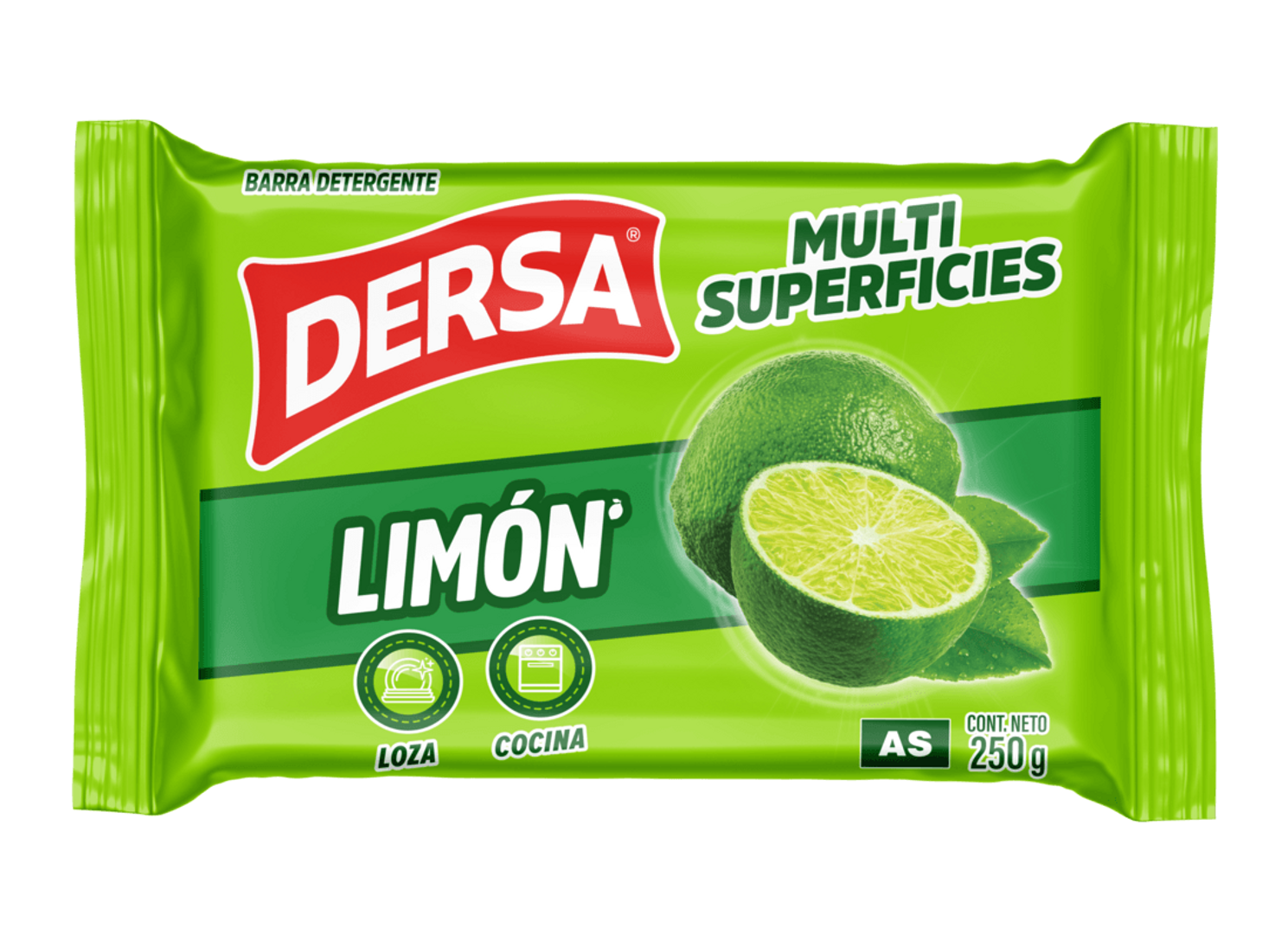 JABON DERSA LIMON BARRA*250G
