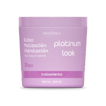 Imagen del producto Mascarilla Platinum Look Repara y Matiza el Pelo Rubio