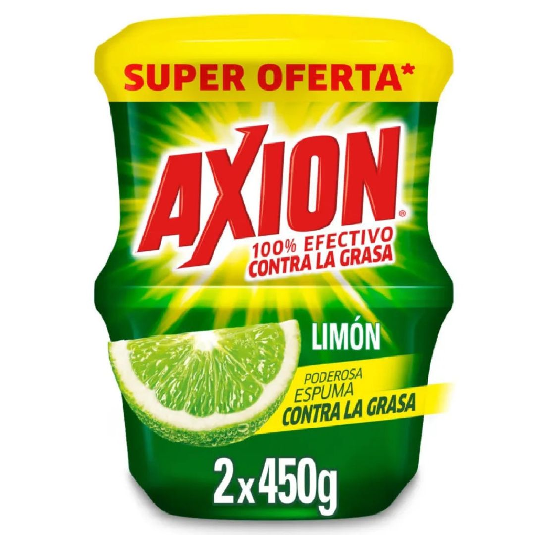 AXION LAVAPLATOS EXPLOSION CITRICA*2*450G