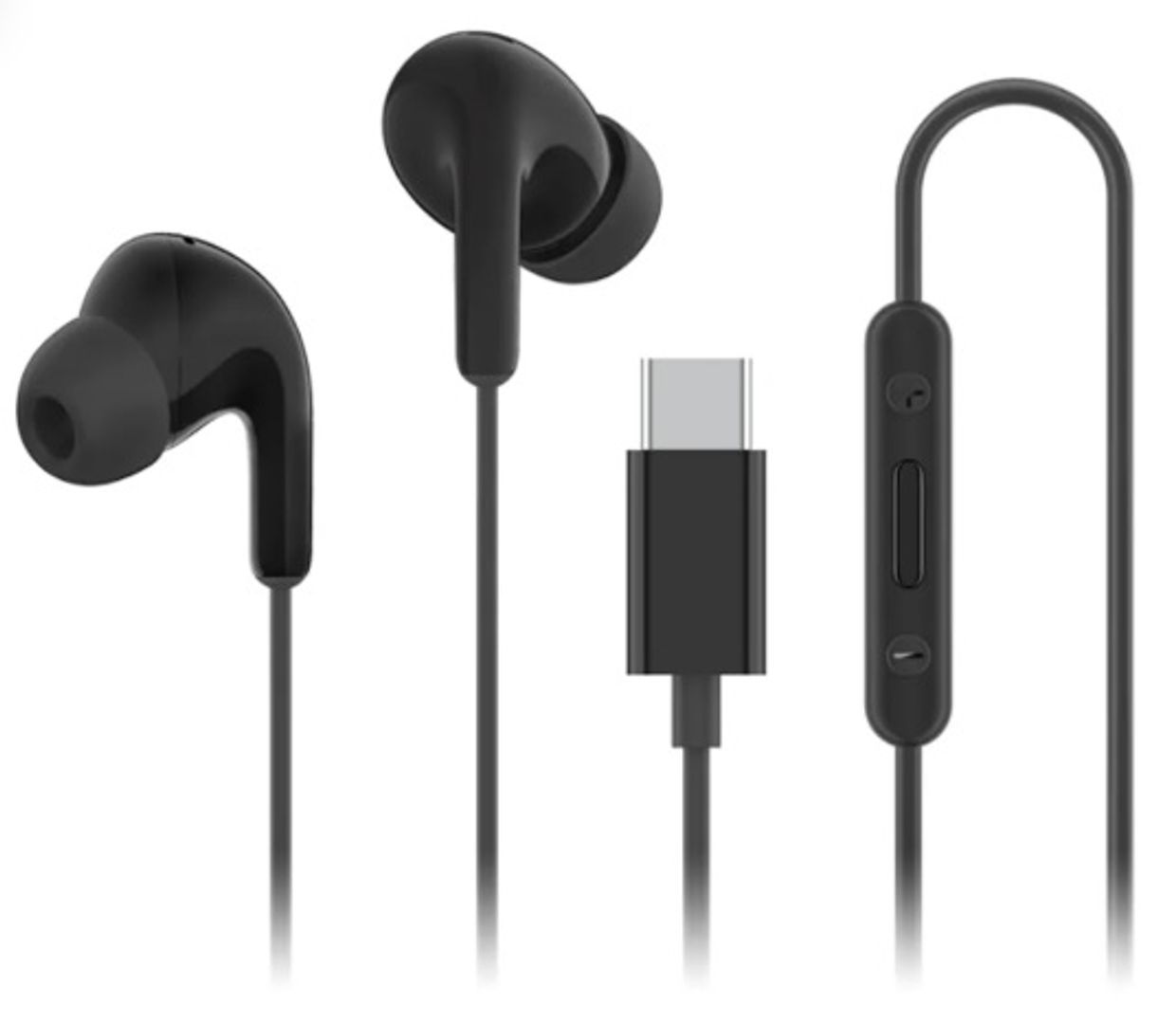 Audífonos Xiaomi Earphones Negro Tipo C ORIGINALES