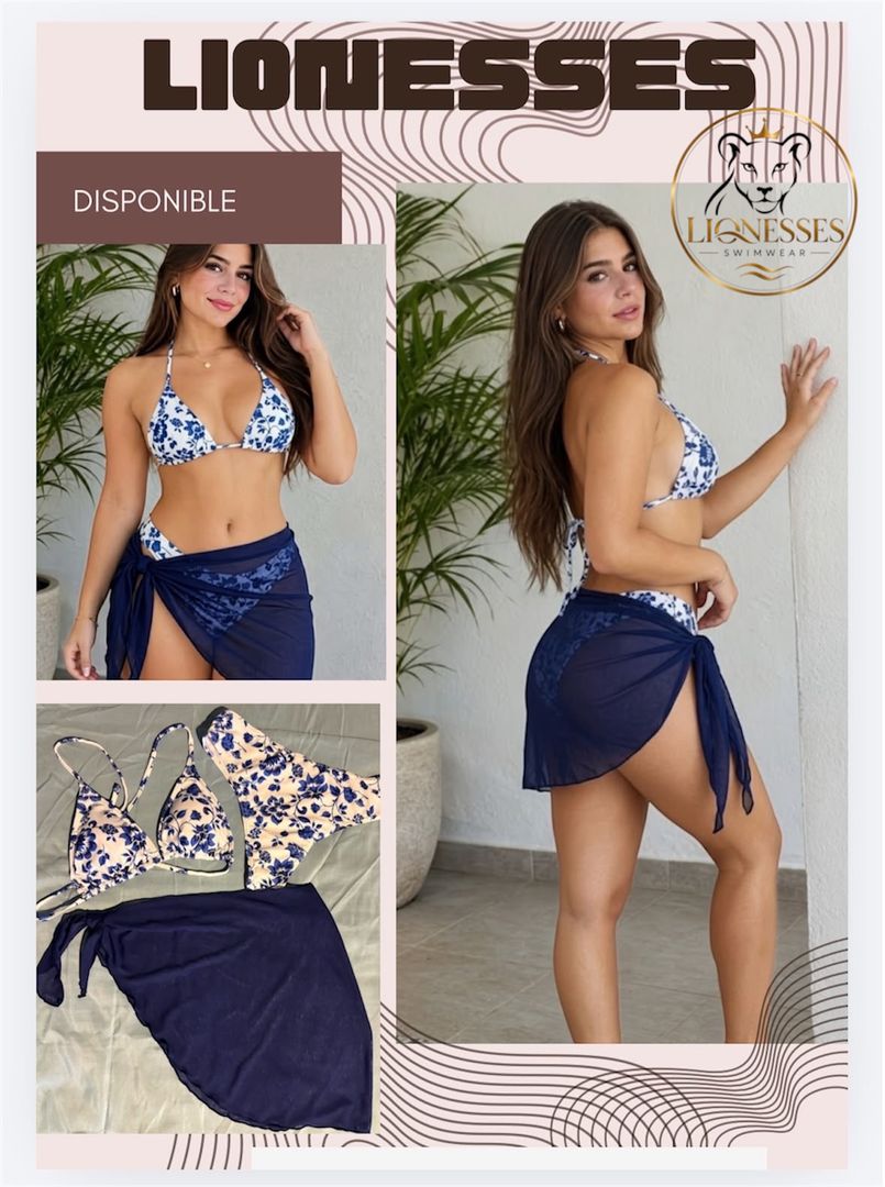 Bikini de 3 piezas 