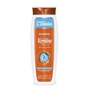 Imagen del producto SHAMPOO KERATINA Y SILICONA LISSIA X 560ML