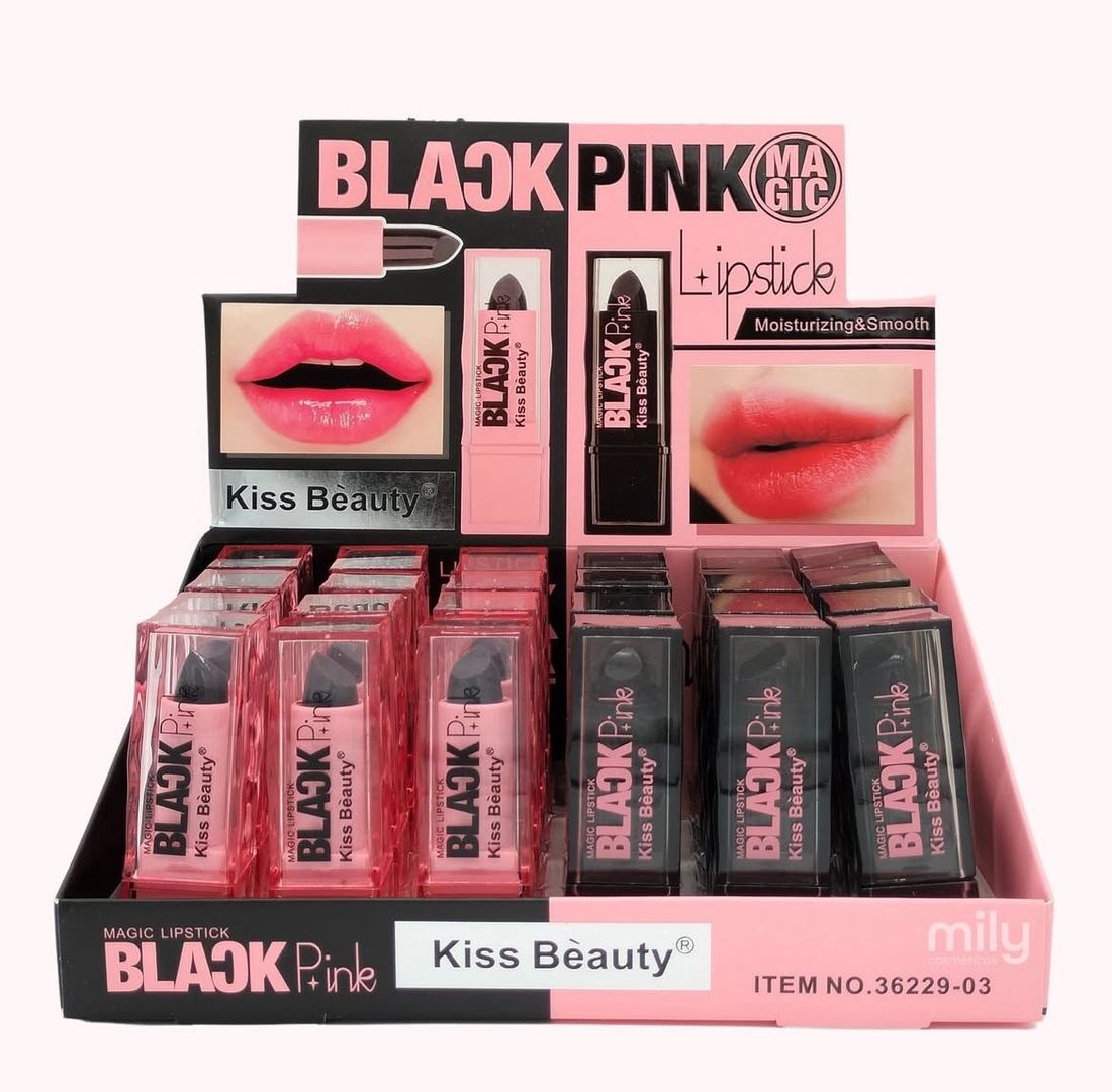 LAPIZ LABIAL NEGRO MAGICO KISS BEAUTY 36229-03 