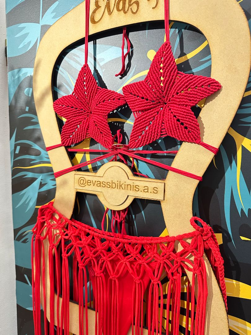 Set Selene + falda macramé 