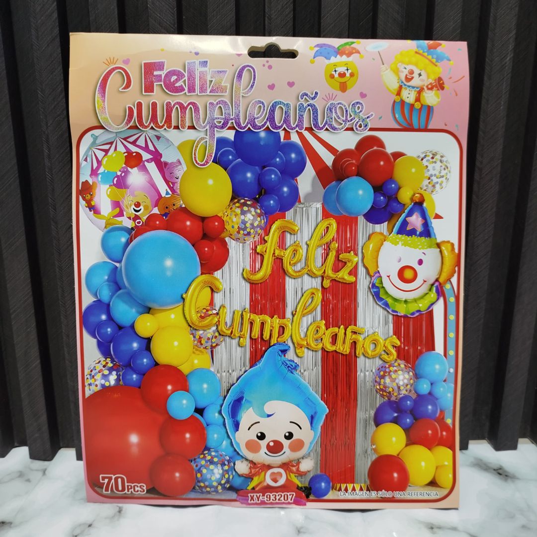 ARCO DE GLOBOS PLIMPLIM