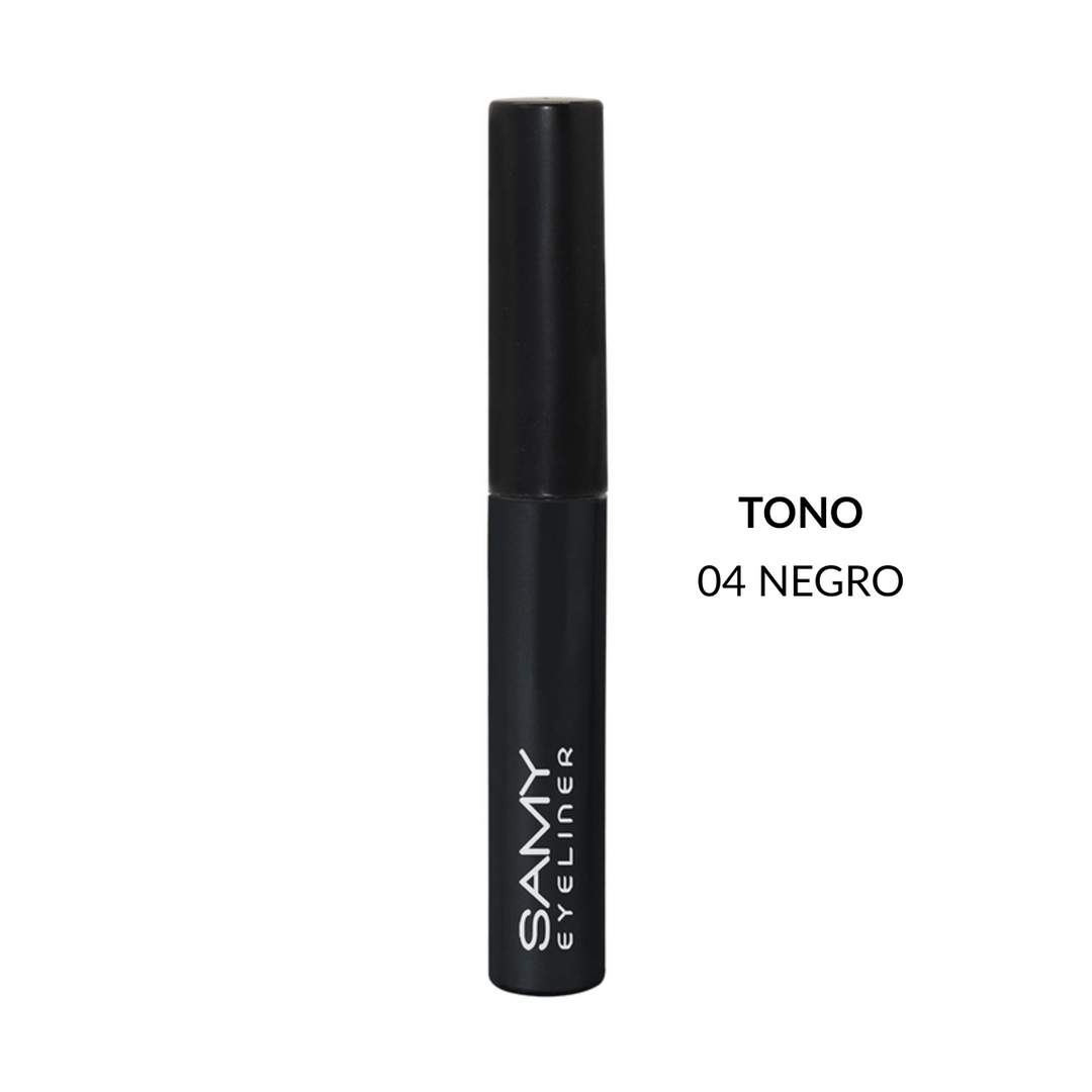DELINEADOR EYELINER LIQUIDO LAVABLE SAMY