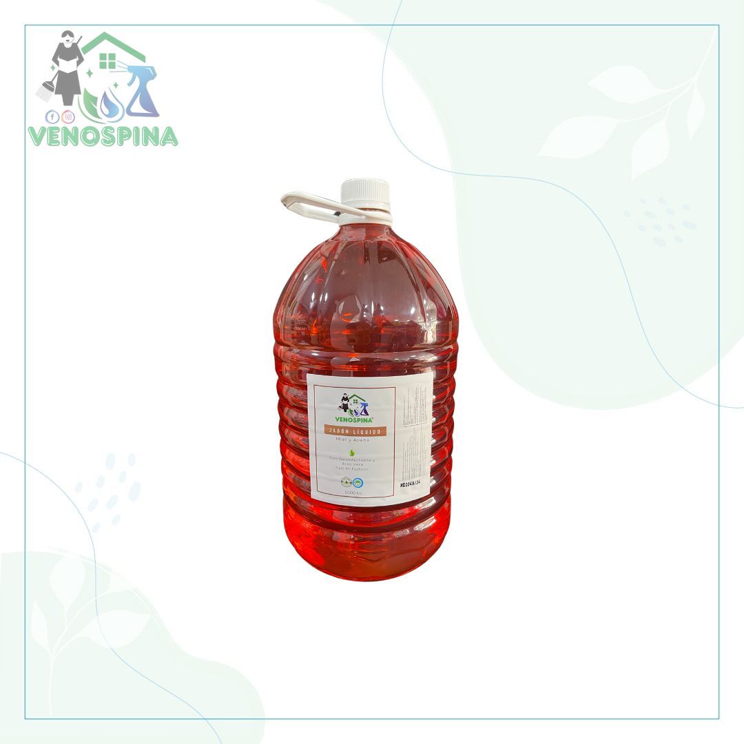 JABON LIQUIDO DE MANOS VENOSPINA 5.000 ML 