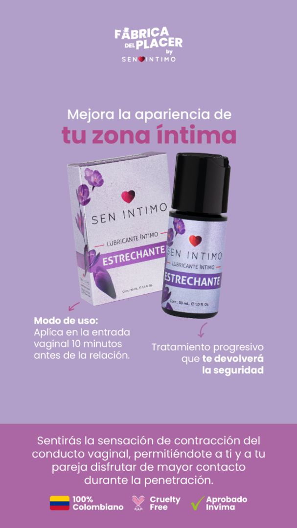 Lubricante Íntimo Estrechante X 30 Ml By Sen Íntimo