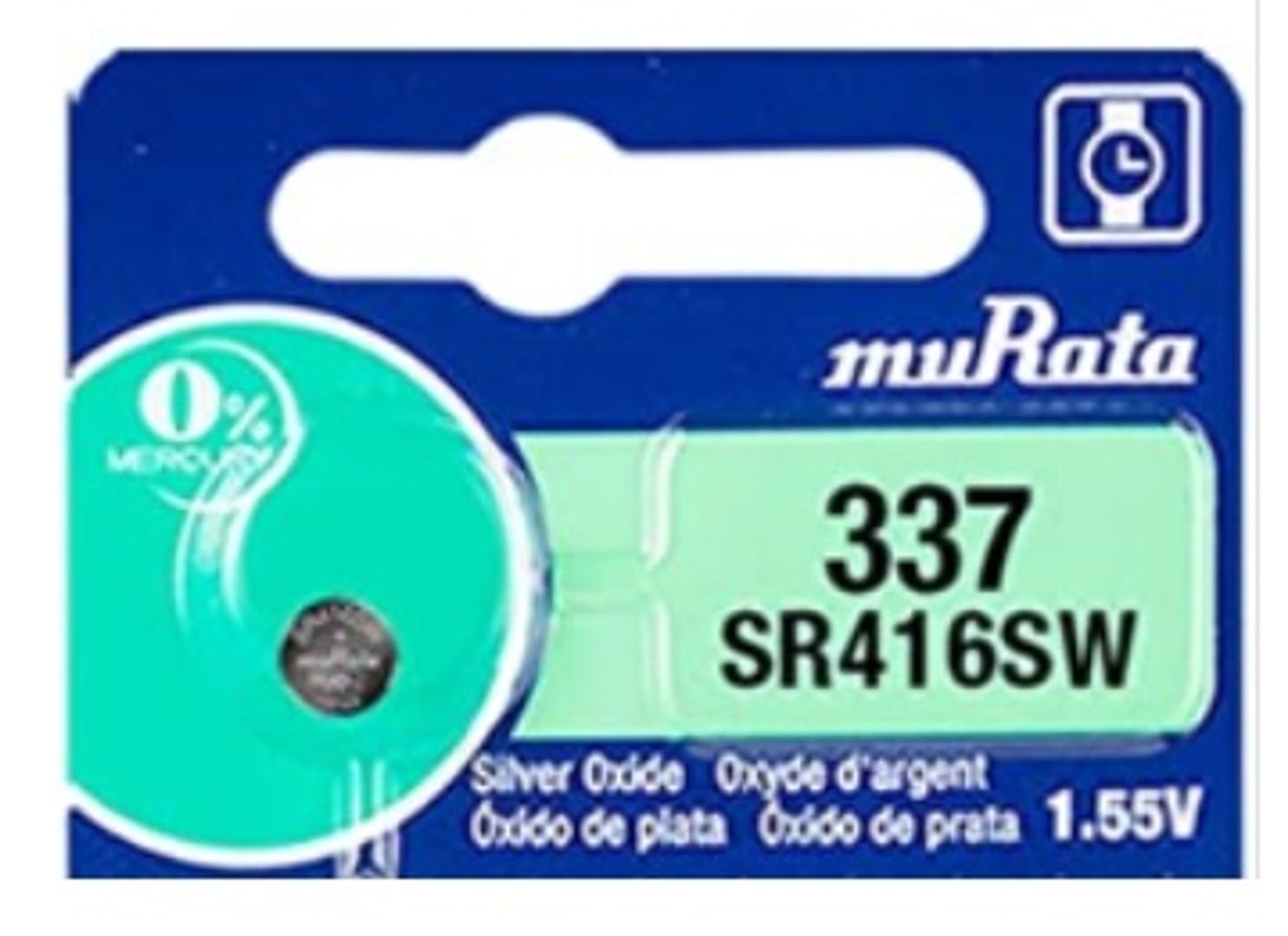 Pila 337 SR416SW Murata
