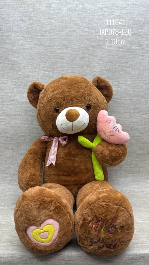 OSO MOÑO TULIPAN 1.10 CM
