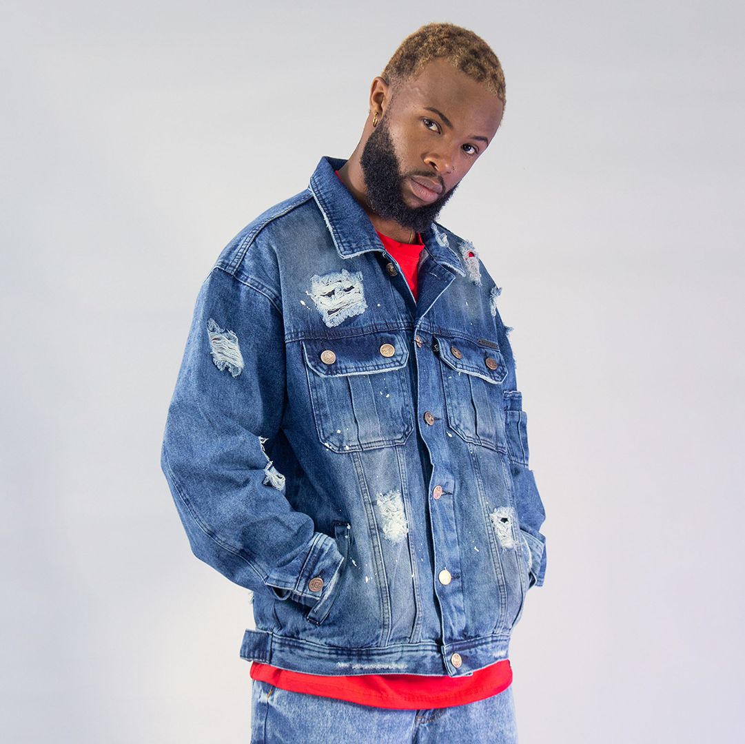 CHAQUETA OVERSIZE ROTOS 