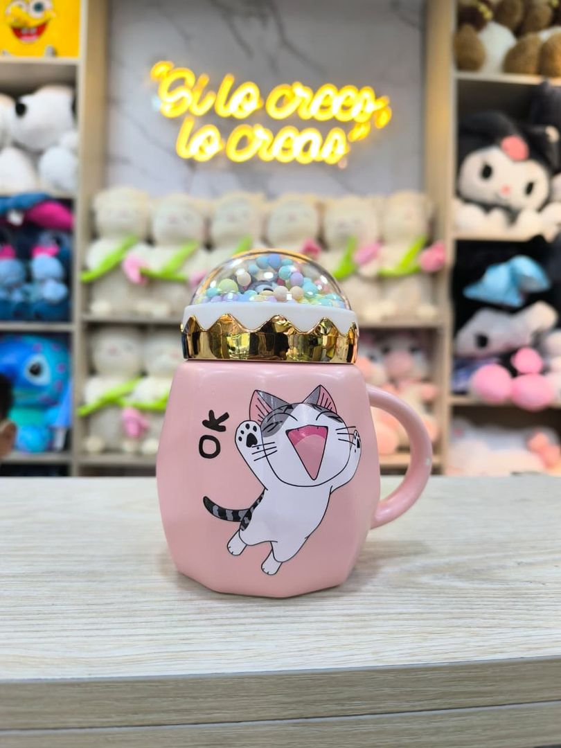 MUG GATOS TAPA NIEVE