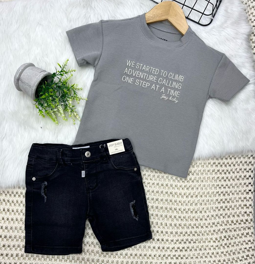 Conjunto bermuda bebito