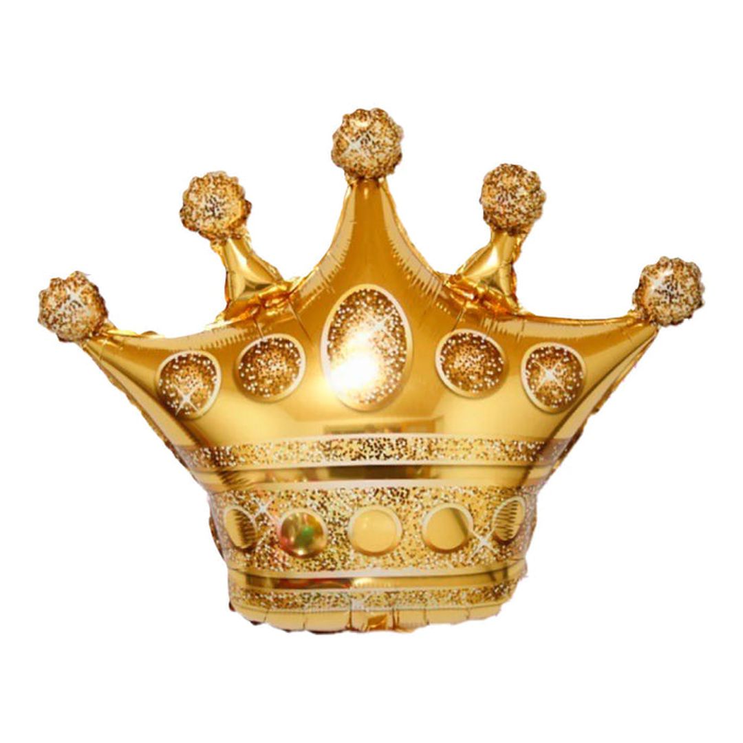 GLOBO FOIL 10' CORONA 37 X 40 CM 