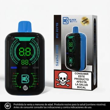Imagen del producto Black And White Black Ice 28.000 Puffs