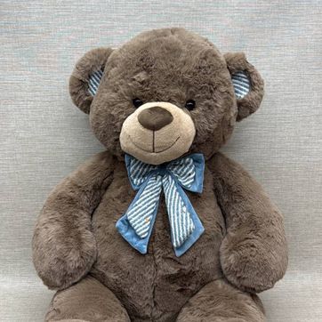 Imagen del producto OSO CON MOÑO AZUL DE 80CM