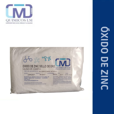 Imagen del producto ÓXIDO DE ZINC X500gr