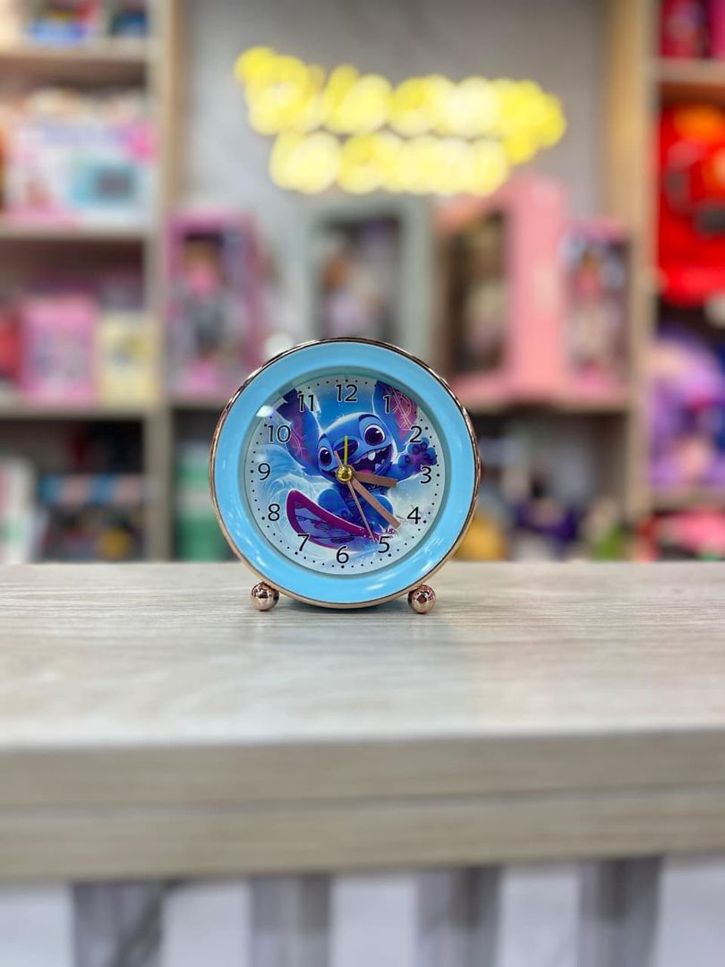 RELOJ DESPERTADOR STICH