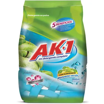 Imagen del producto U. DETERGENTE EN POLVO AK1 MANZANA X 3.900 GR