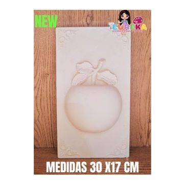 Imagen del producto CUADRO APLIQUE MANZANA