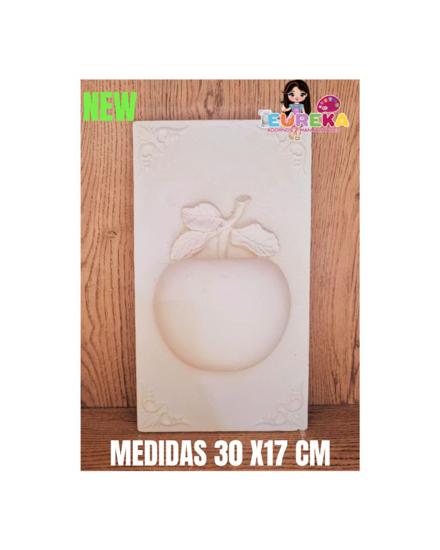 CUADRO APLIQUE MANZANA