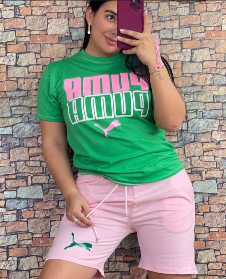 CONJUNTO DAMA SHORT - GGG05
