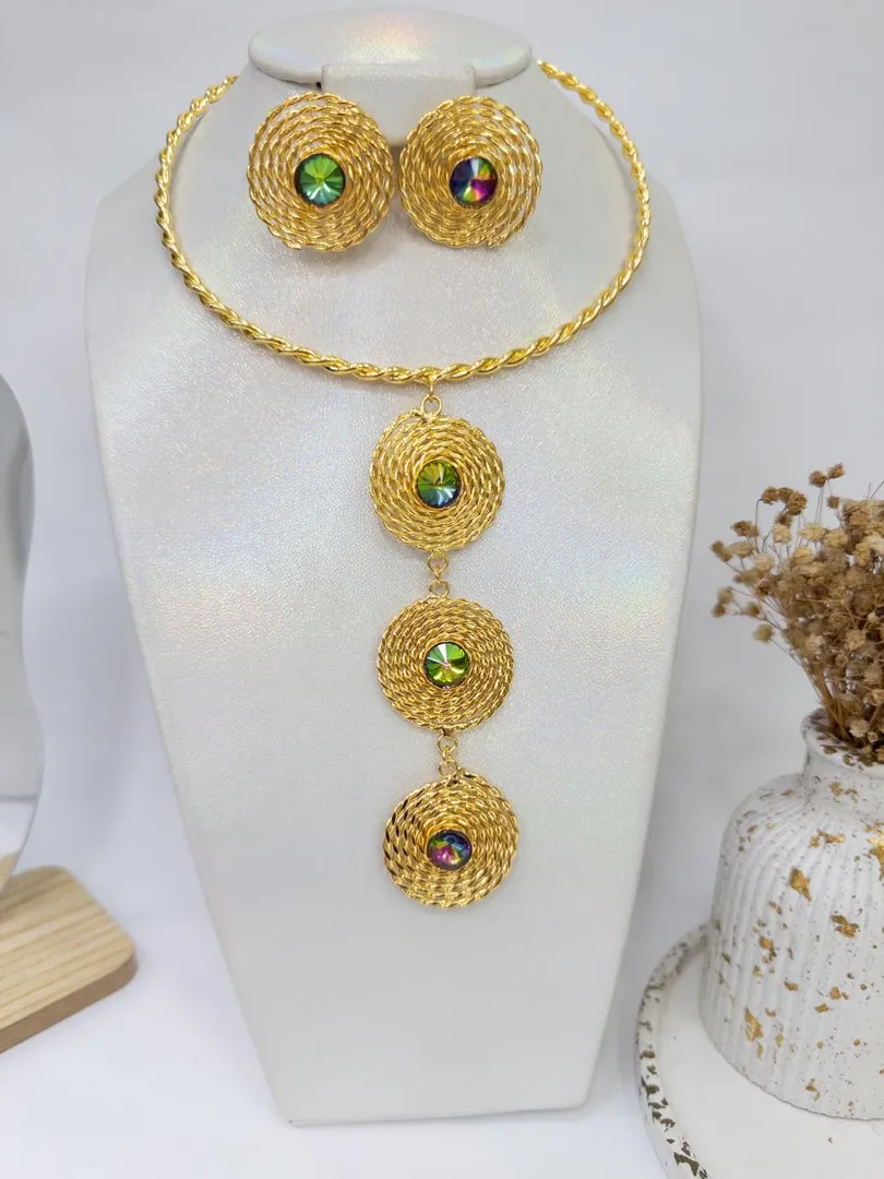 CHOKER ENTORCHADO CRISTAL - ITIEL