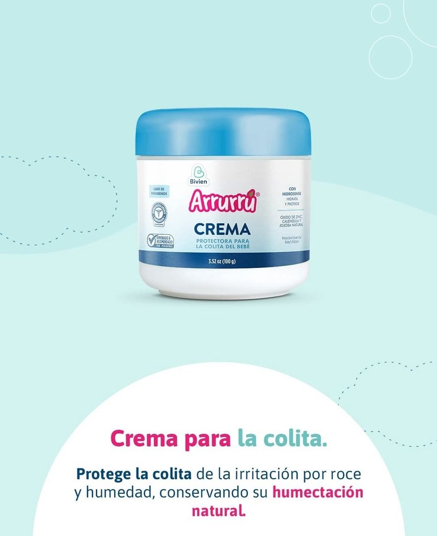 Crema para colita arrurru