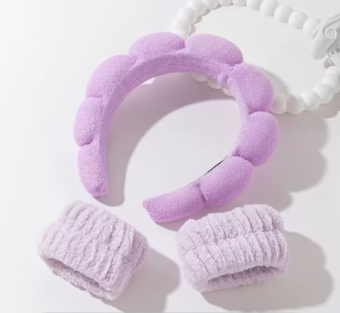 DIADEMA DE MAQUILLAJE 