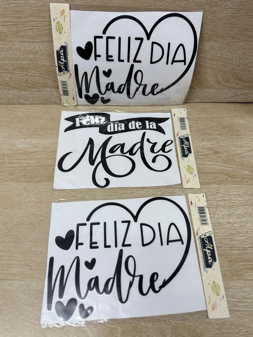 000 STICKER GRANDE "FELIZ DÌA MADRE"
