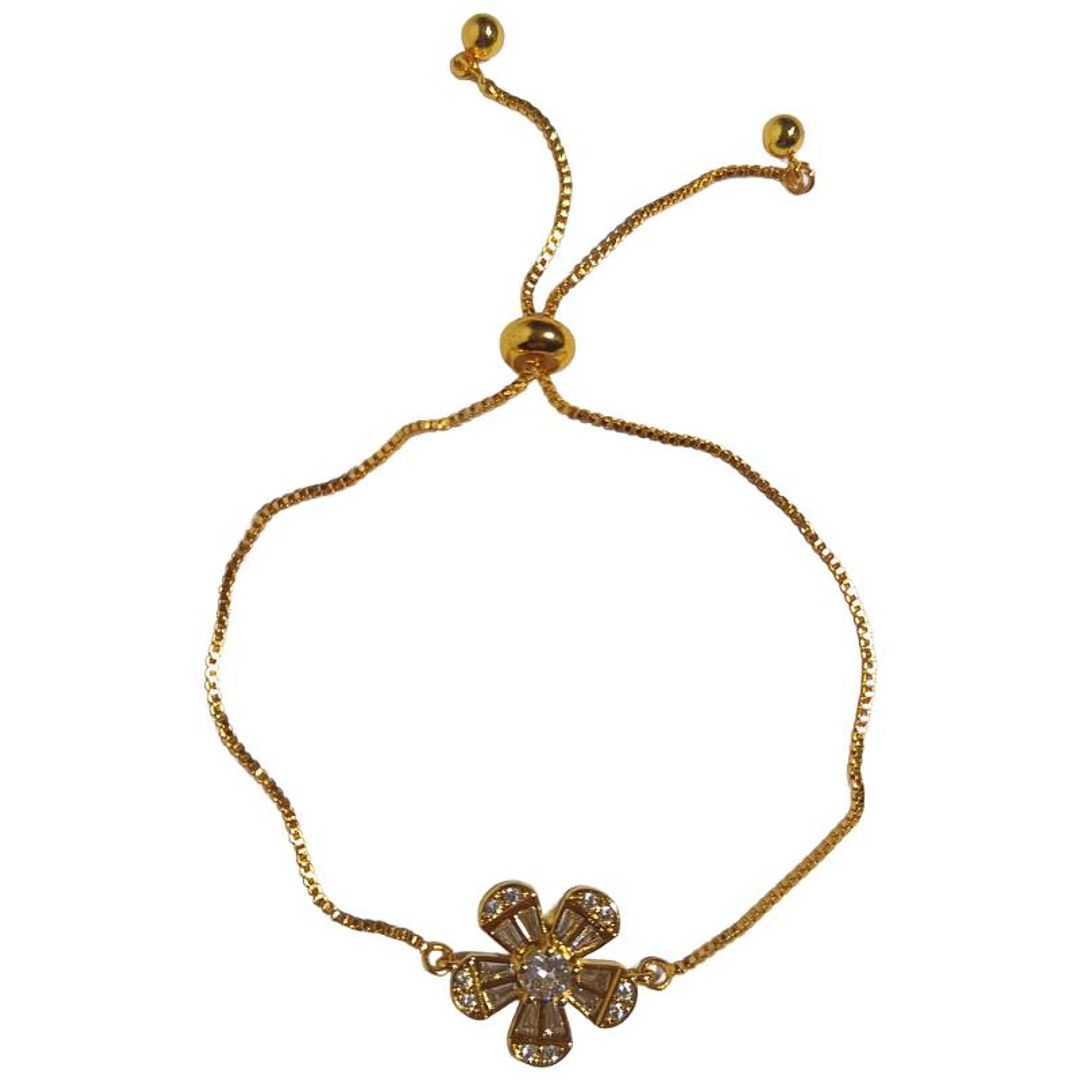 Pulseras en rodio