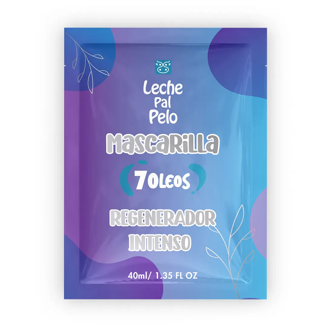 MASCARILLA 7 OLEOS 40ML LECHE PAL PELO