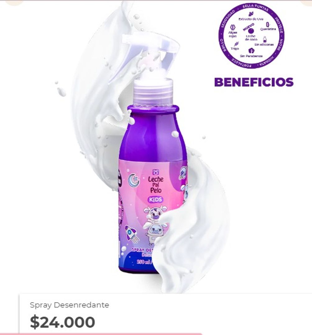 Spray Desenredante para niñas