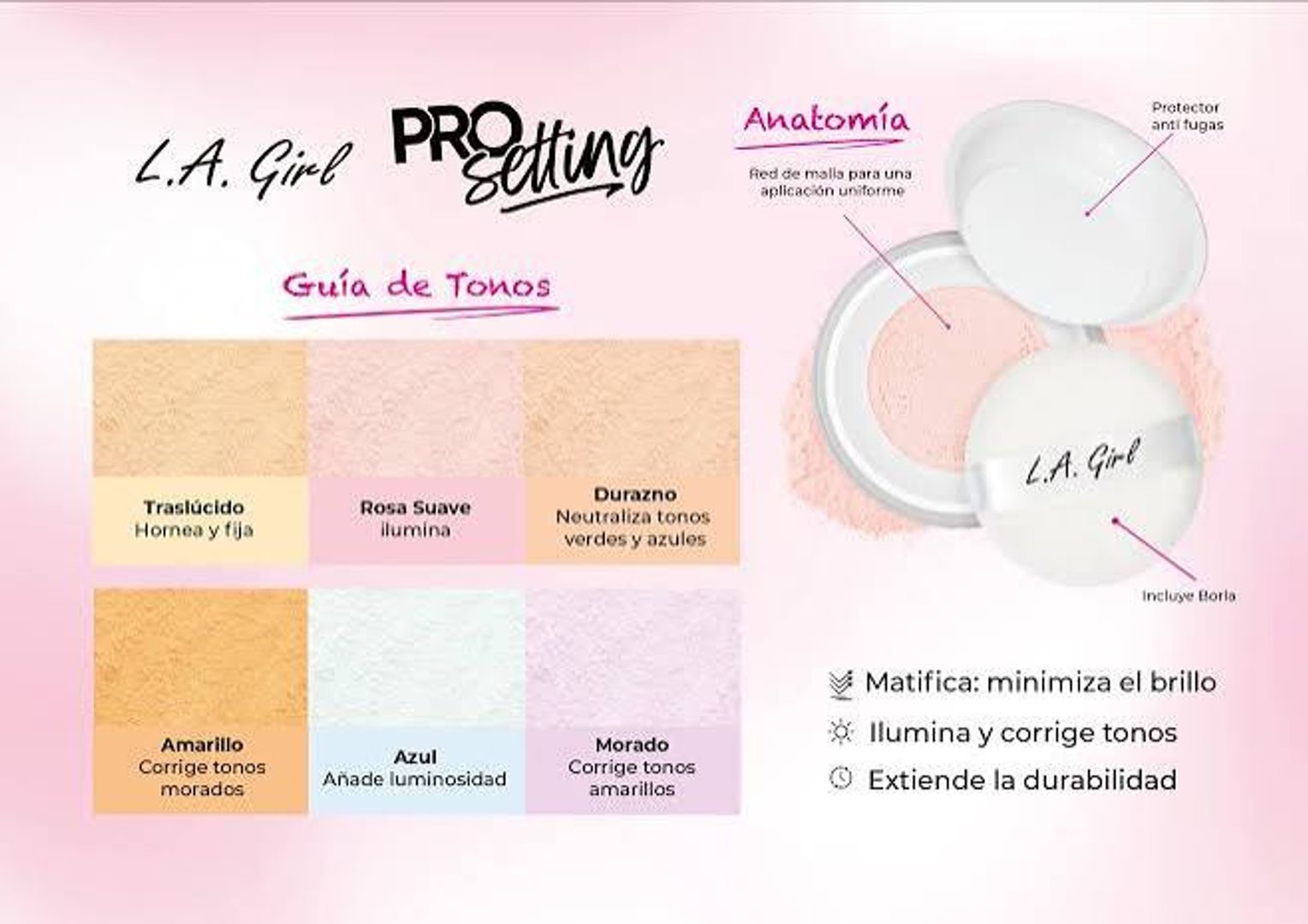 POLVO SUELTO 5GR L.A GIRL