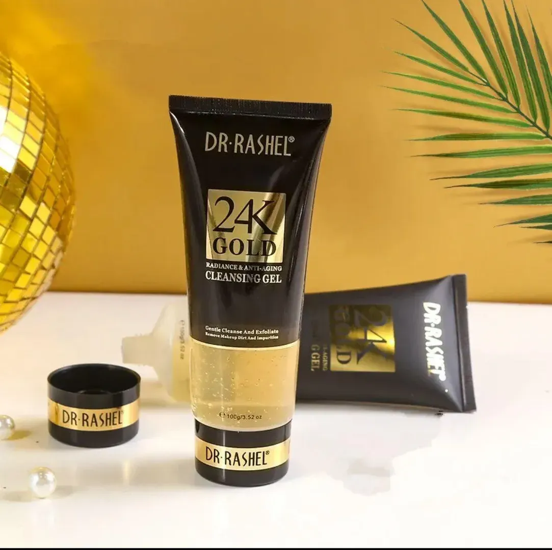 JABON FACIAL EN GEL 24K DR.RASHEL