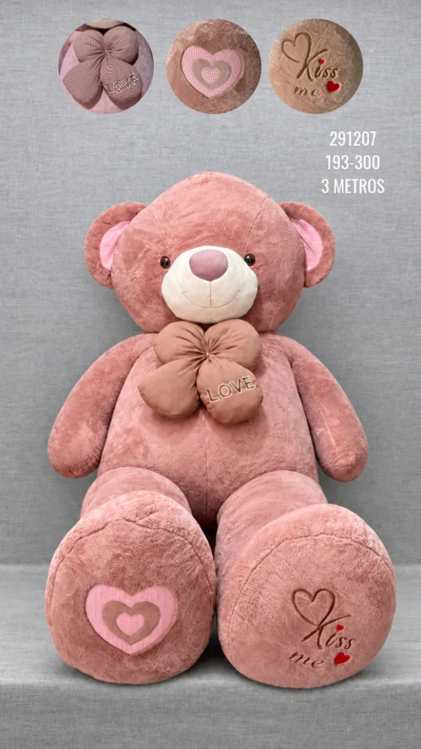 OSO PATAS LARGAS CON MOÑO 3 METROS