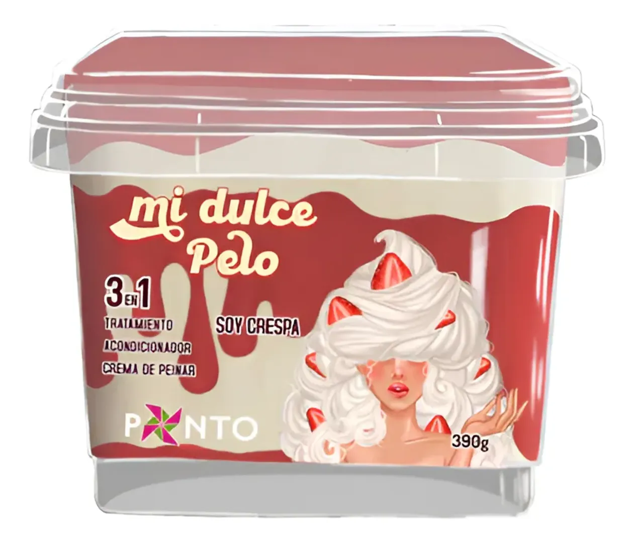 MI DULCE PELO SOY CRESPA 3 EN 1 390gr PONTO