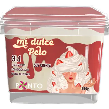 Imagen del producto MI DULCE PELO SOY CRESPA 3 EN 1 390gr PONTO