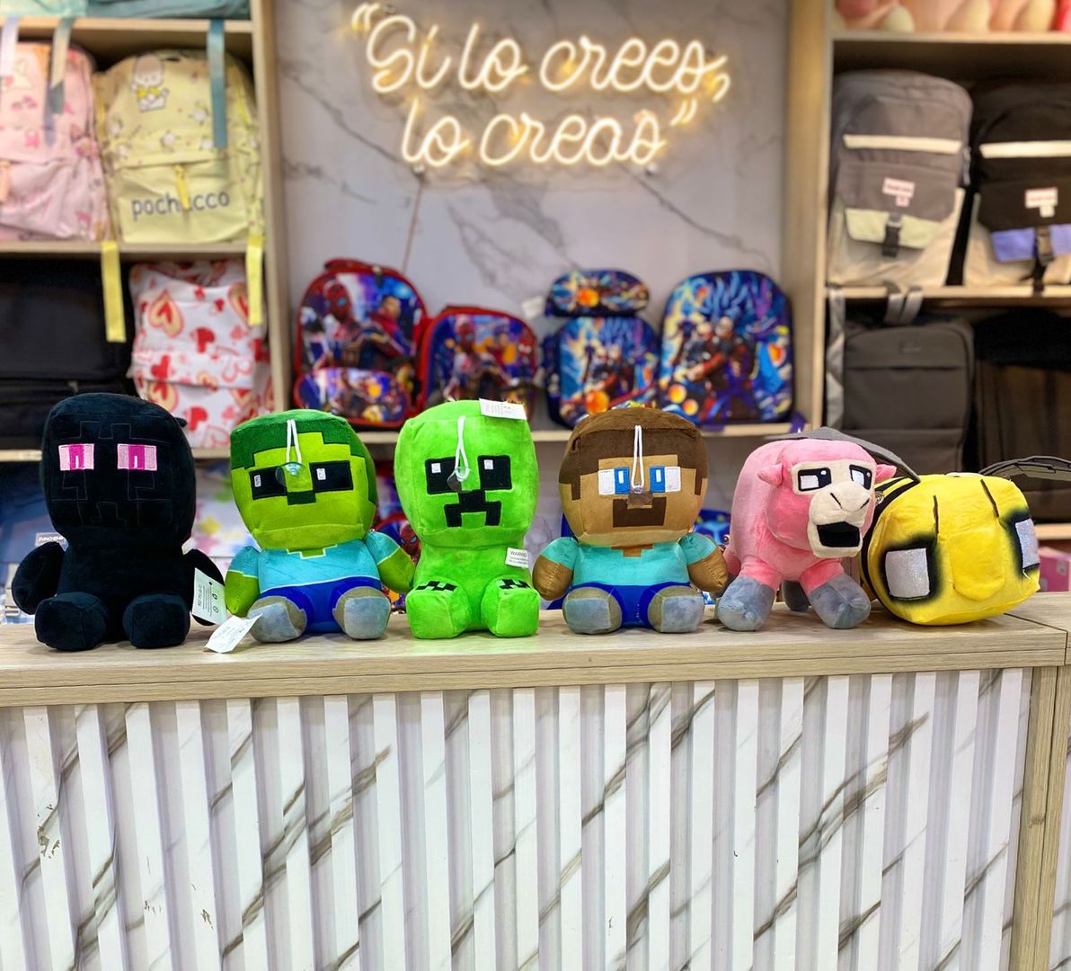 PELUCHE MINECRAFT ( 23 CM )