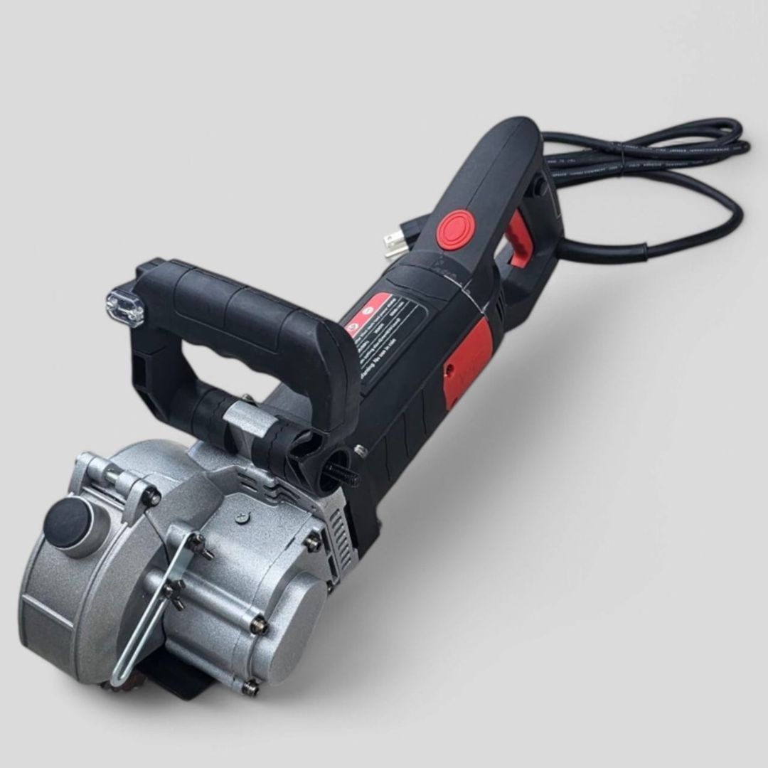 Máquina rebocadora ranuradora de pared eléctrica 
