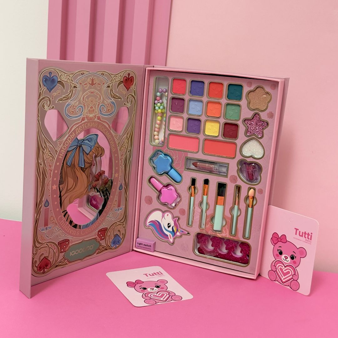 PRINCESA PRINCES  (CON LUZ)MAKEUP MAQUILLAJE INFANTIL 