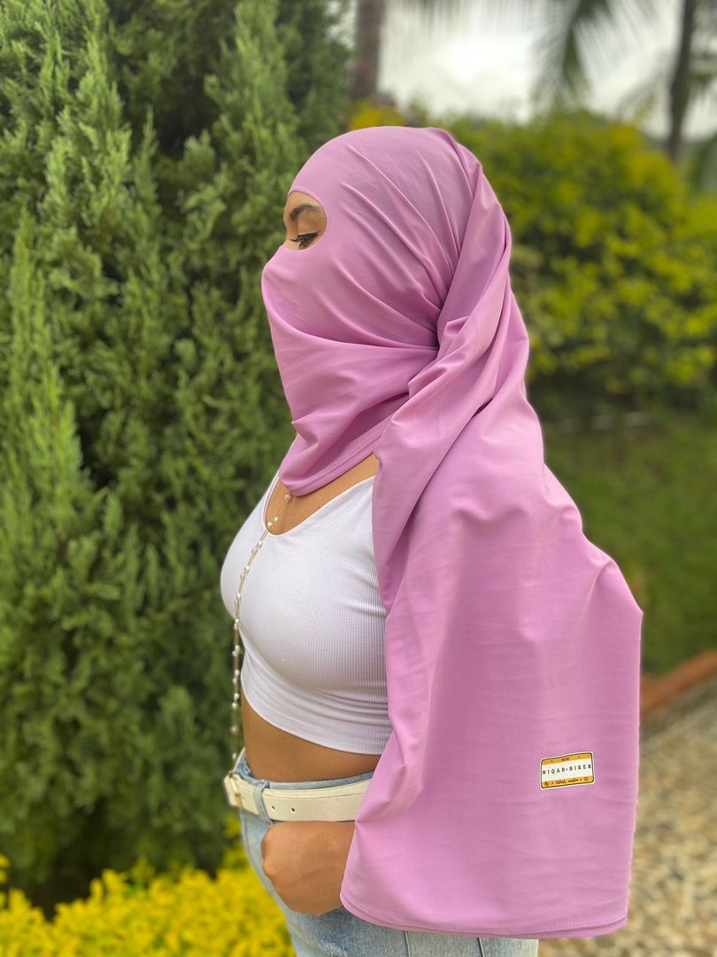 NIQAB LILA 
