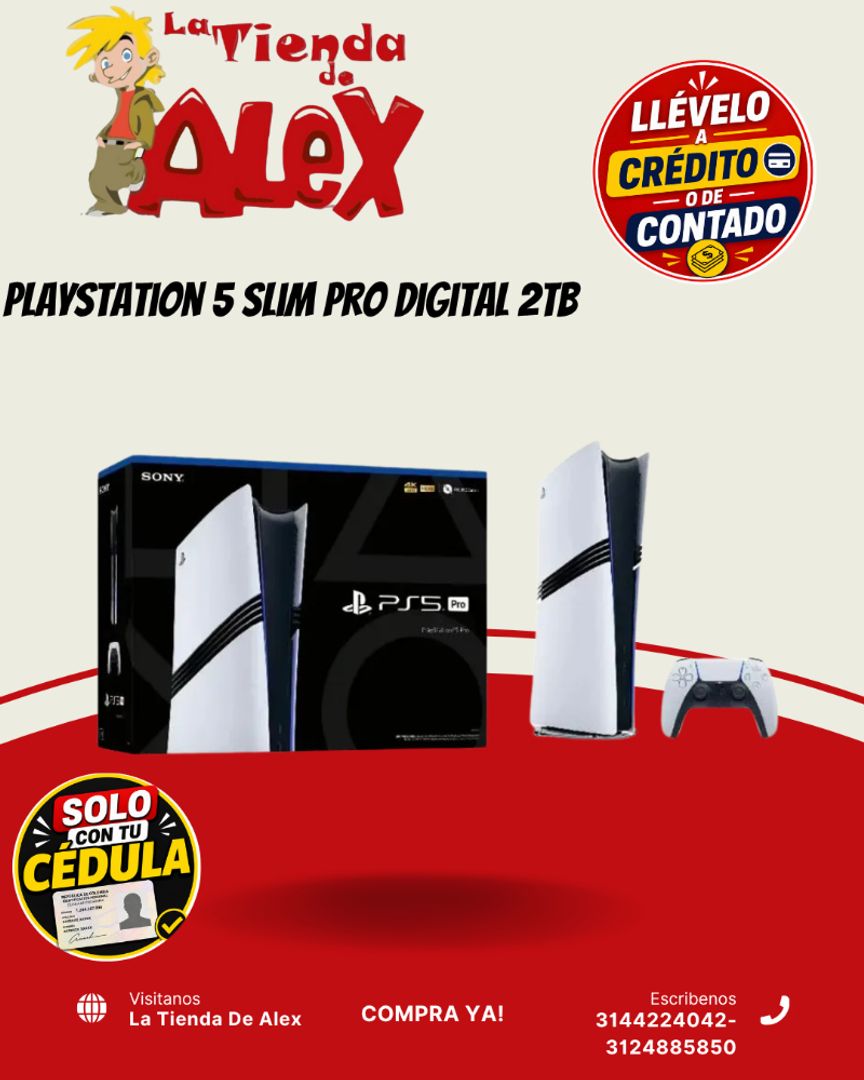 PlayStation 5 Slim Pro Digital 2TB