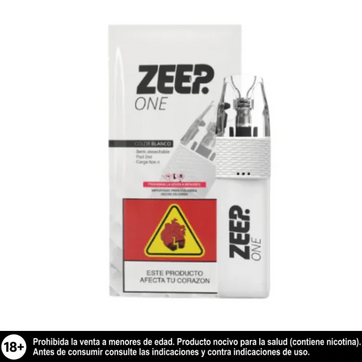 Imagen del producto Vape Zeep One Recargable Blanco