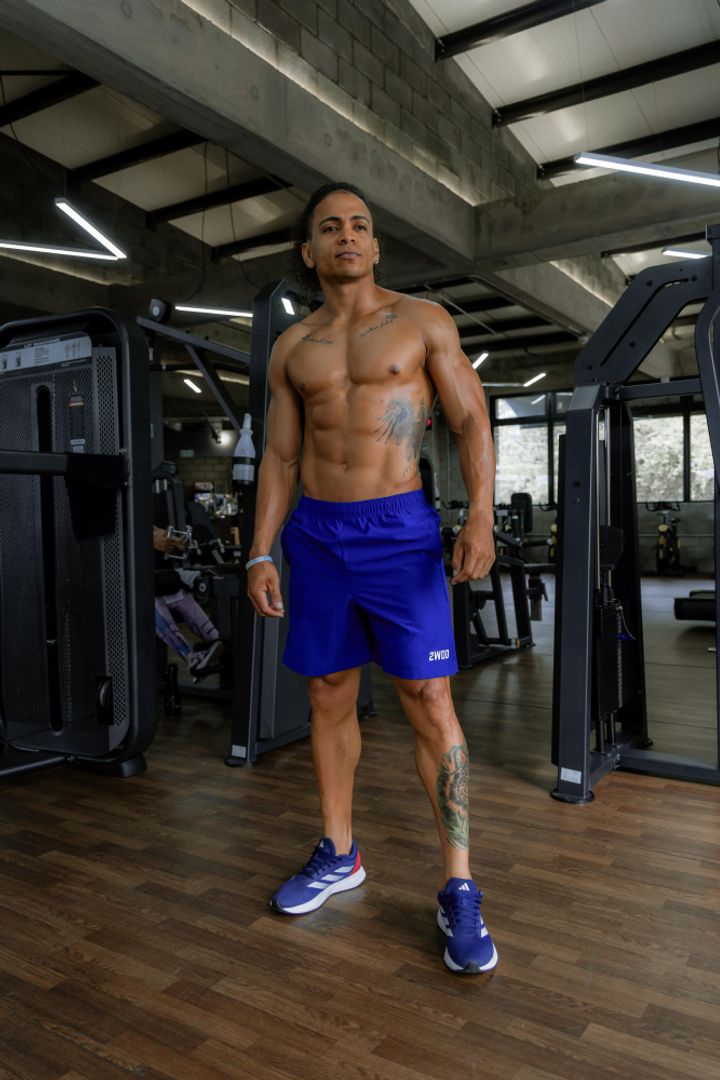 PANTALONETA TRAINING 1  AZUL REY